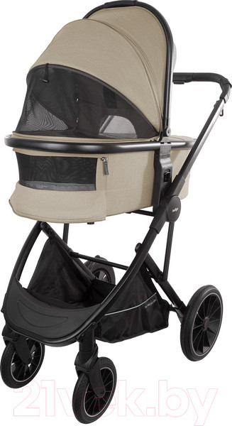 Изображение товара Детская универсальная коляска INDIGO Desire 3 в 1 (бежевый)