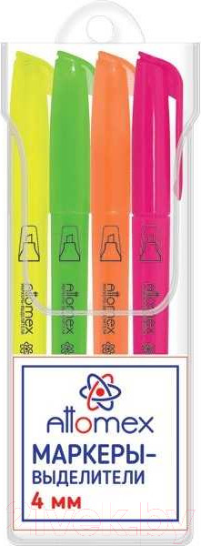Изображение товара Набор маркеров Attomex 5045814 (4цв)