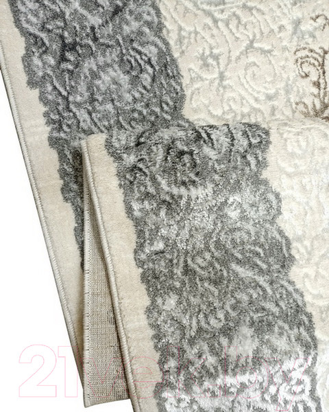 Изображение товара Ковер Bossan Rome 3281A-KGRI-BEJ-OVAL (1.4x2)