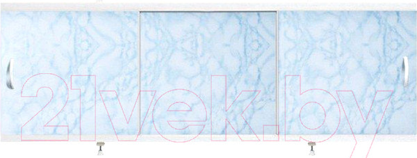 Изображение товара Экран для ванны Alavann Оптима 170 (светло-голубой мрамор)