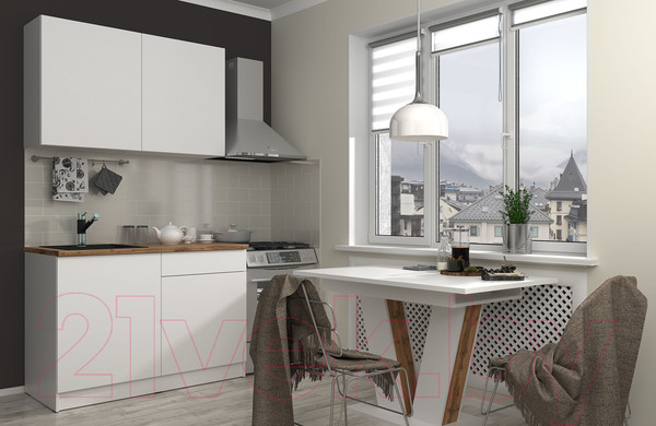 Изображение товара Кухонный гарнитур Eligard Urban 1.2 (белый)