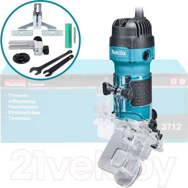 Изображение товара Профессиональный фрезер Makita 3712