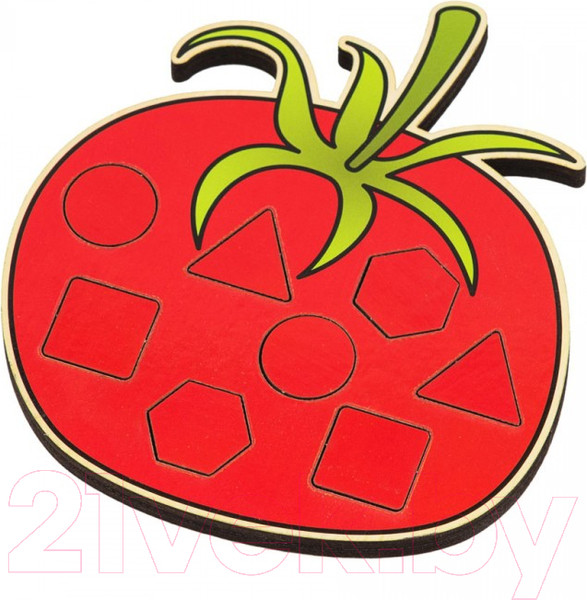 Изображение товара Развивающий игровой набор Alatoys Мозаика. Овощи / МКО01