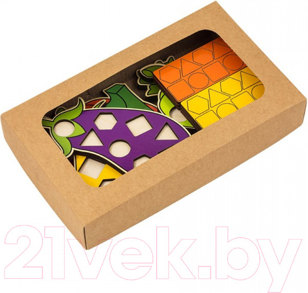 Изображение товара Развивающий игровой набор Alatoys Мозаика. Овощи / МКО01
