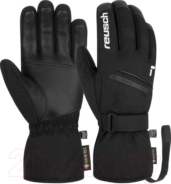 Изображение товара Перчатки лыжные Reusch Morris Gore-Tex / 6201375-7701 (р-р 8, Black/White)