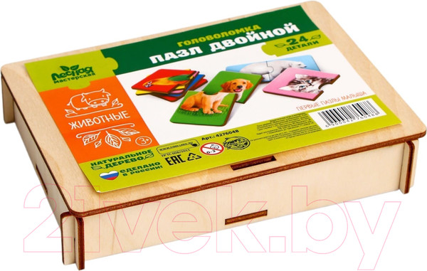 Изображение товара Развивающая игра Лесная мастерская Животные Головоломка / 4276048