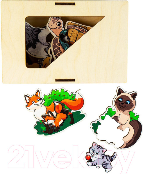 Изображение товара Развивающая игра Лесная мастерская Мамы и детеныши / 5698332