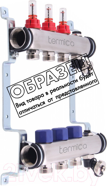 Изображение товара Коллекторная группа отопления Termica 1"x3/4" 83601005 (5 выходов)