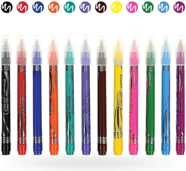 Изображение товара Фломастеры Luxor Color Brush / 6106/Box 12