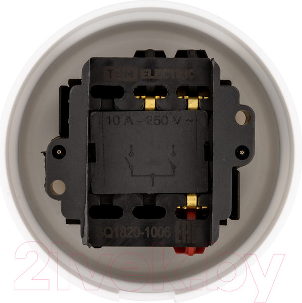 Изображение товара Выключатель TDM Виви SQ1820-1006 (белый)