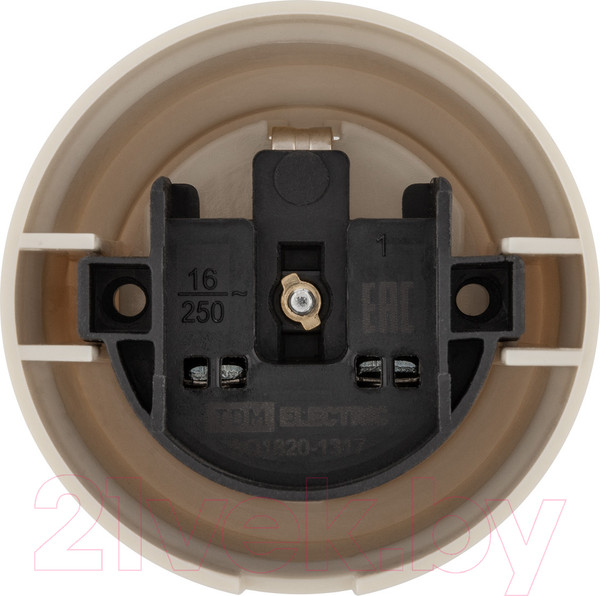 Изображение товара Розетка TDM Виви SQ1820-1317 (слоновая кость)