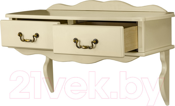 Изображение товара Консольный столик Мебелик Берже 20 (слоновая кость)