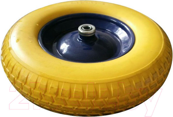 Изображение товара Колесо для тачки No Brand PU 4.00-8 (16x70)