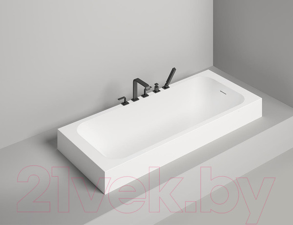 Изображение товара Ванна из искусственного мрамора Salini Orlanda Kit 170x80 / 102116M (S-Sense, матовый)