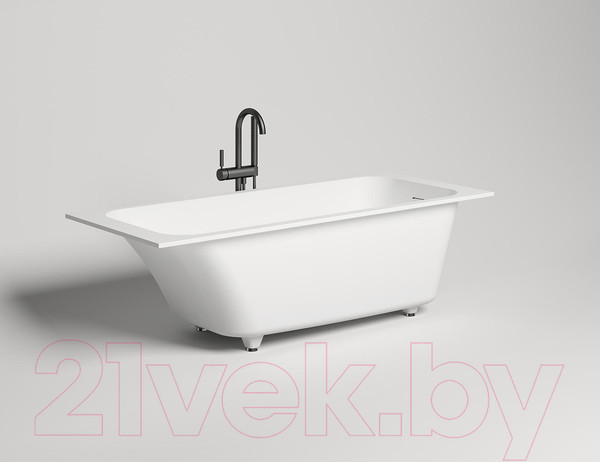 Изображение товара Ванна из искусственного мрамора Salini Orlanda Kit 170x80 / 102116M (S-Sense, матовый)