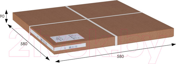 Изображение товара Журнальный столик Мебелик Рилле 440 (дуб крымский состаренный/бук)