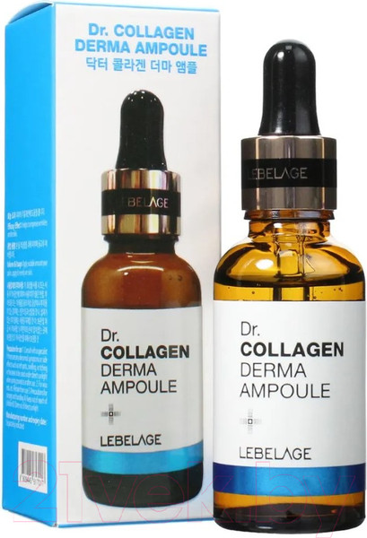 Изображение товара Сыворотка для лица Lebelage Dr.Collagen Derma Ampoule омолаживающая (30мл)