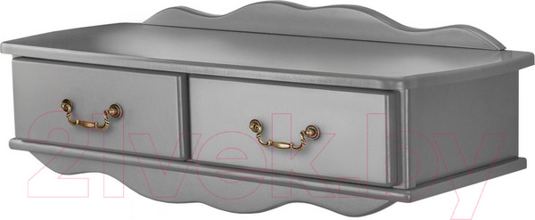 Изображение товара Консольный столик Мебелик Берже 20 (серый графит)