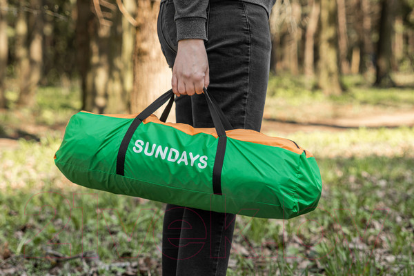 Изображение товара Палатка Sundays ZC-TT010-4P v2 (зеленый/желтый)