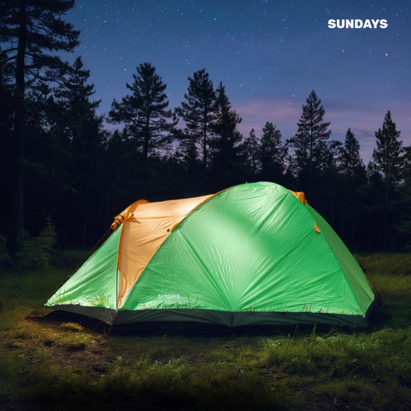 Изображение товара Палатка Sundays ZC-TT010-4P v2 (зеленый/желтый)