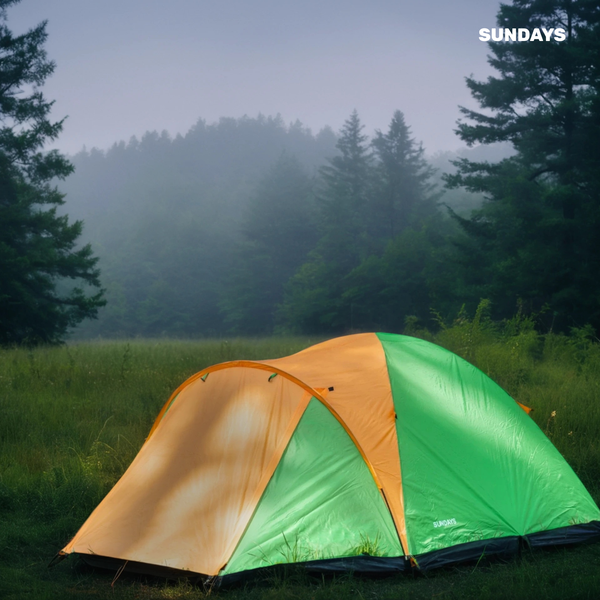 Изображение товара Палатка Sundays ZC-TT010-4P v2 (зеленый/желтый)