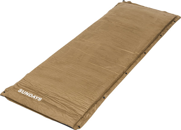 Изображение товара Туристический коврик Sundays Самонадувающийся ZC-SIM006 (5см, коричневый)