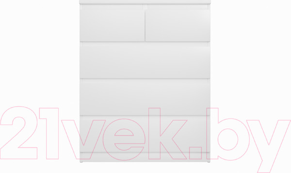 Изображение товара Комод Mio Tesoro Мальта 5 ящиков 80x99 2.05.02.080.1 (белый)