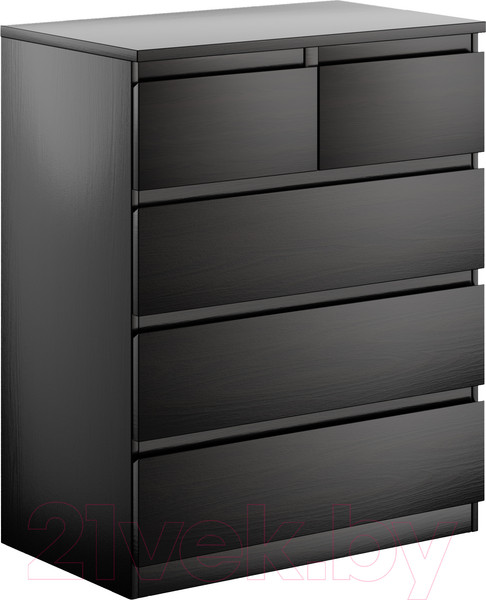 Изображение товара Комод Mio Tesoro Мальта 5 ящиков 80x99 2.05.02.080.5 (дуб венге)