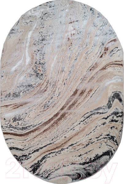 Изображение товара Ковер Bossan Rome 3563A-KREM-BEJ-OVAL (2x2.9)