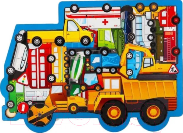 Изображение товара Развивающая игра Лесная мастерская Машины / 4276019