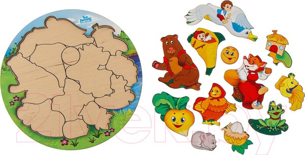 Изображение товара Развивающая игра Лесная мастерская Русские народные сказки / 4136035