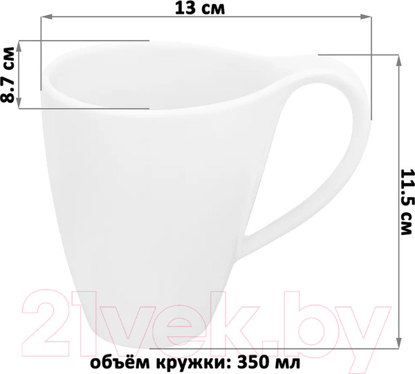 Изображение товара Кружка Elan Gallery Колоранс / 540758