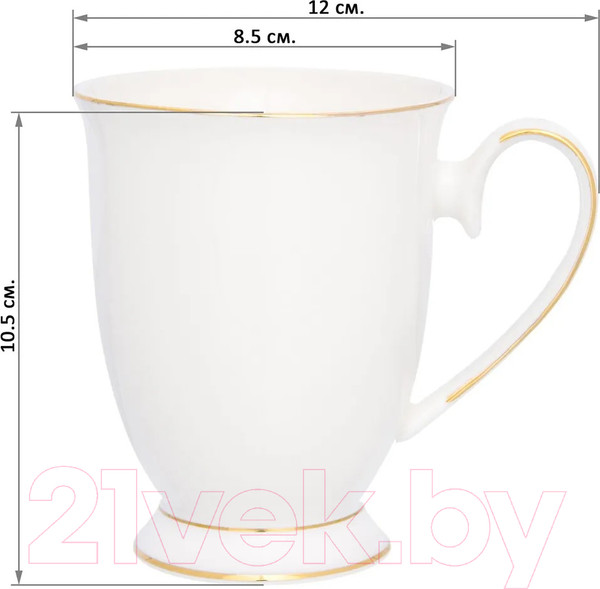 Изображение товара Кружка Elan Gallery Снежана / 730691