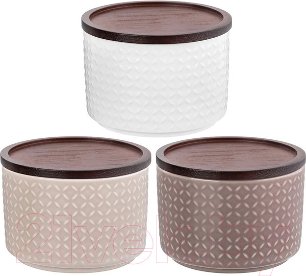 Изображение товара Набор емкостей для хранения Elan Gallery Орнамент / 540741