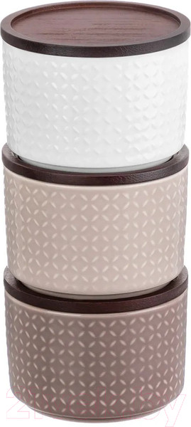 Изображение товара Набор емкостей для хранения Elan Gallery Орнамент / 540741