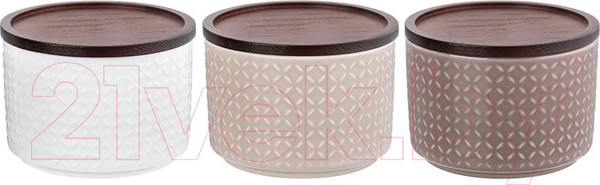 Изображение товара Набор емкостей для хранения Elan Gallery Орнамент / 540741