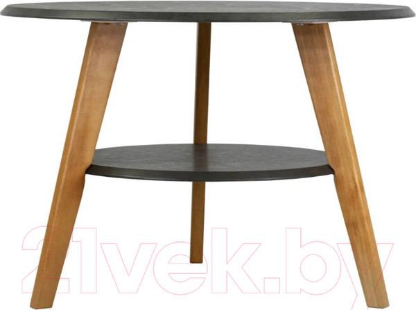 Изображение товара Журнальный столик Мебелик BeautyStyle 17 (серый бетон/бук)