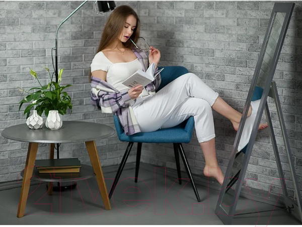 Изображение товара Журнальный столик Мебелик BeautyStyle 17 (серый бетон/бук)