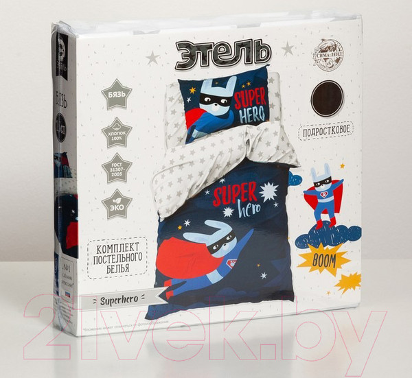 Изображение товара Комплект постельного белья Этель Super Hero / 4702793