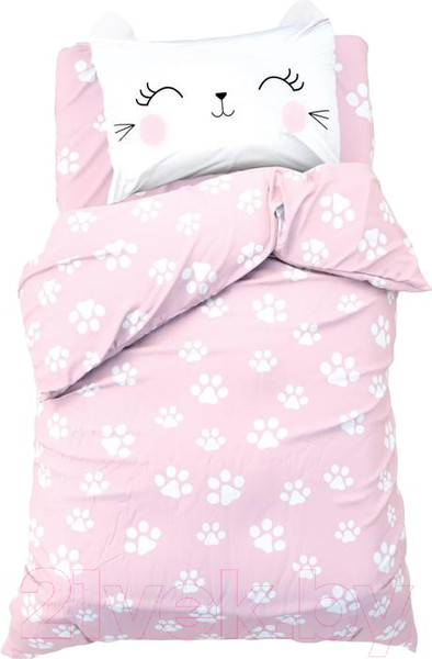 Изображение товара Комплект постельного белья Этель Pink Cat / 6480768