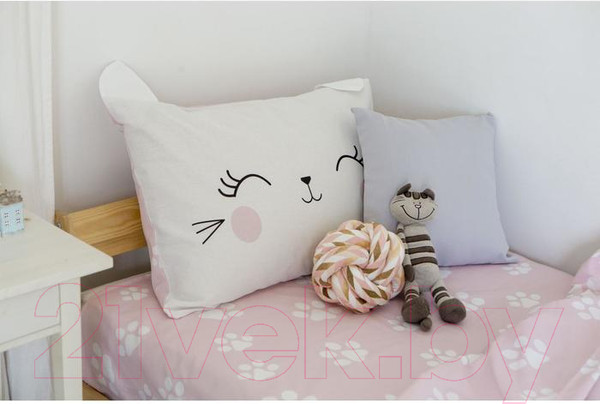 Изображение товара Комплект постельного белья Этель Pink Cat / 6480768
