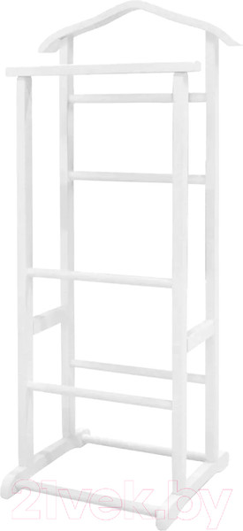 Изображение товара Стойка для одежды Мебелик Костюмная Слуга 1 (белый)