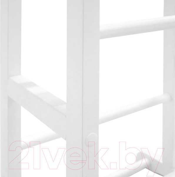 Изображение товара Стойка для одежды Мебелик Костюмная Слуга 1 (белый)