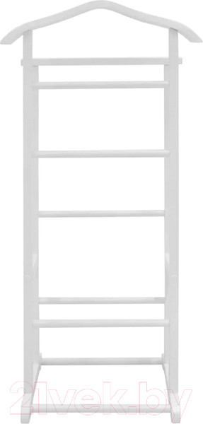 Изображение товара Стойка для одежды Мебелик Костюмная Слуга 1 (белый)