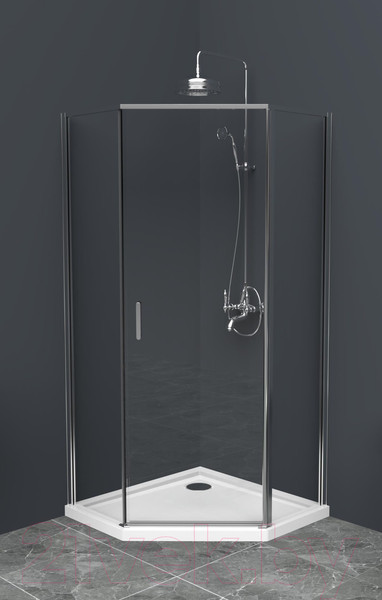 Изображение товара Душевой уголок BelBagno UNO-195-P-1-80-C-Cr
