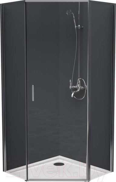 Изображение товара Душевой уголок BelBagno UNO-195-P-1-80-C-Cr