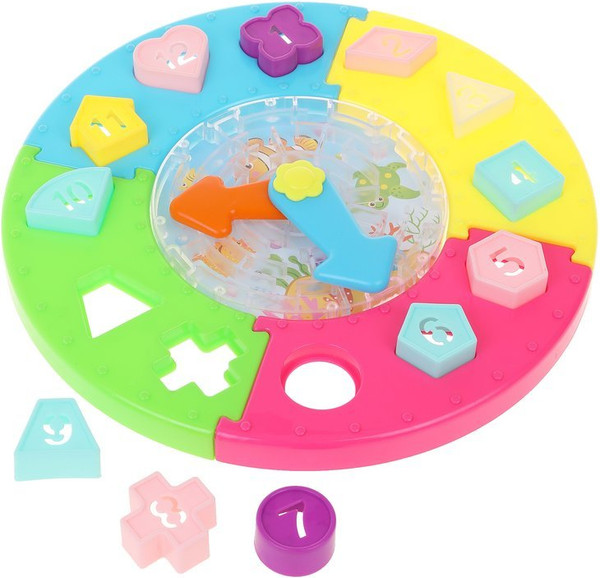 Изображение товара Сортер Наша игрушка Часы / 100925476