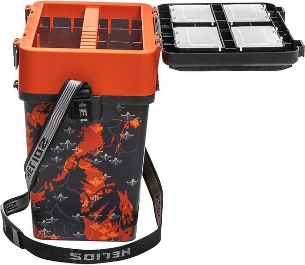 Изображение товара Ящик рыболовный Helios Shark MB-BU-W07 (19л, оранжевый)