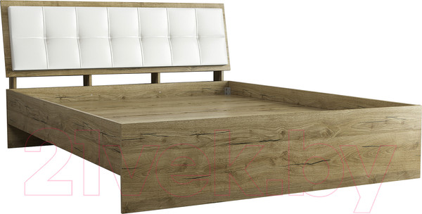 Изображение товара Комплект мебели для спальни Евва Престиж ПР-1.2 (дуб кантри золотой/белый)