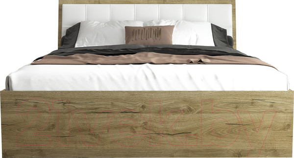 Изображение товара Комплект мебели для спальни Евва Престиж ПР-1.2 (дуб кантри золотой/белый)